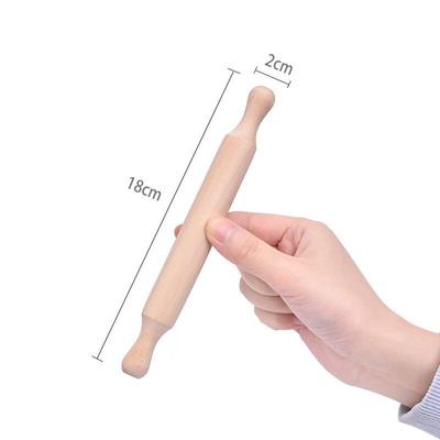 Детская деревянная мини-скалка (2-Pack)