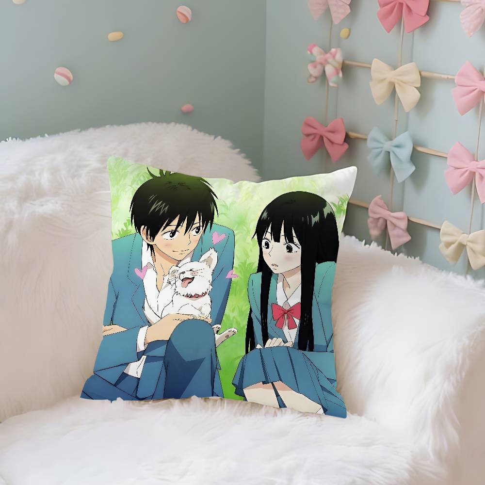 Kimi Ni Todoke Чехол Плюшевая Ткань Мягкая Наволочка Двусторонний Принт Чехол для Подушки Домашние Подарки