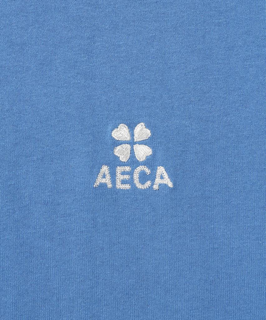 AECA Everyday Aeca Clover Half Sleeve Tee-Blue