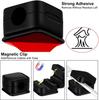 Magnetic Cable Clips:Adjustable Cord Holder for Under Desk Cable Management-Smooth Wire Keeper & Organizer Desk Organiser