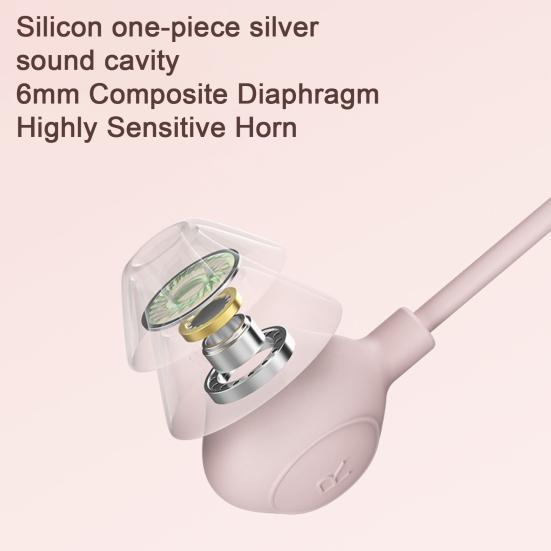 Проводные наушники Удобная изоляция Звук Hi-Fi Внутриканальные Шумоподавление Тяжелый бас Чувствительный динамик Type-C