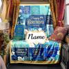 Happy Birthday Wishes Blanket Durable Comfort For Sofa Couch Office Bed Picnics Ideal For All Seasons Stylish Decor Perfect Gift For Relatives And