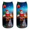  Comfortable Christmas Cotton Sock Slippers Short  Print  Socks 
