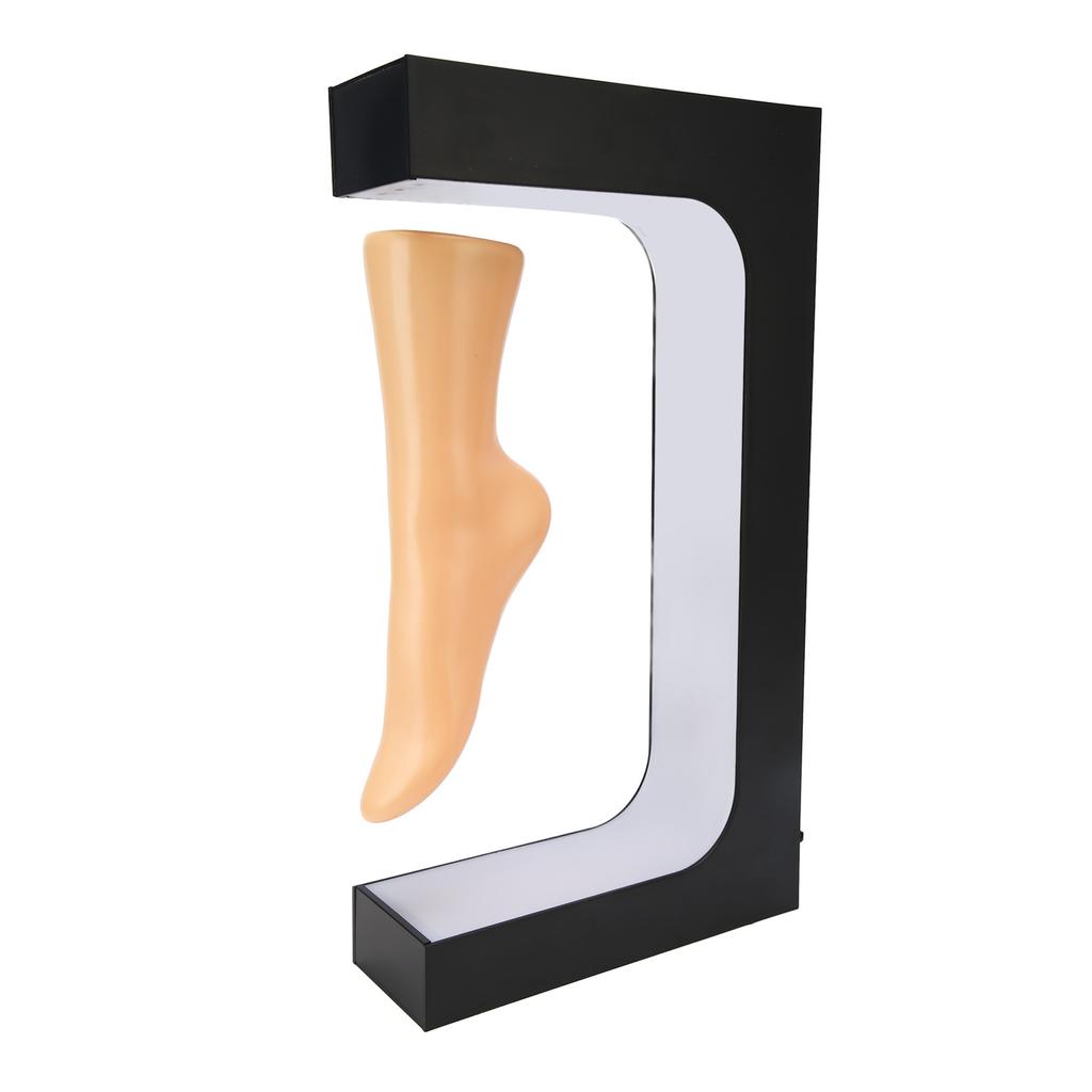 Подставка для показа обуви с подсветкой, светодиодный контроллер RGB PWM, автоматическое вращение, плавающая подставка для кроссовок для офиса