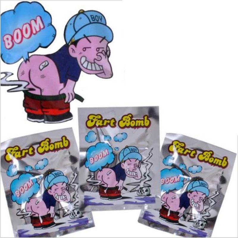 10 шт./компл., забавные сумки для пукающих бомб, ароматические бомбы, вонючая вонючая бомба, новинка, кляп, игрушки