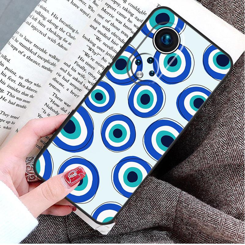 Сглаз Счастливый Глаз Синий Чехол Для Honor Magic 8 6 7 Lite Honor 400 200 Pro 50 70 90 X8c X8b X9a X9c X9b X9d Win Чехол