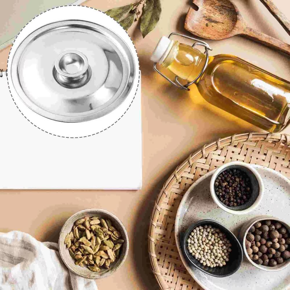 10-24cm Round Pot Lid Stainless Steel Saucepan Cover New Lid Pot Cover Kitchen Supplies