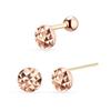 Пирсинг-серьги Dorocy 14K с круглым бриллиантом