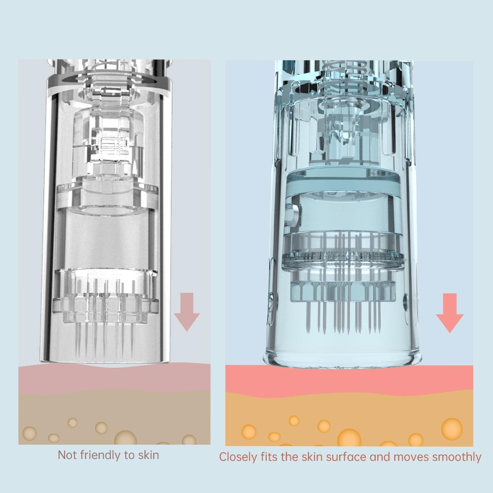 Dr.Pen M8W Перезаряжаемая ручка с микроиглами для мезотерапии, набор для ухода за кожей с 12 шт. картриджами, роликами для дермы, MTS, профессиональное устройство для салона красоты