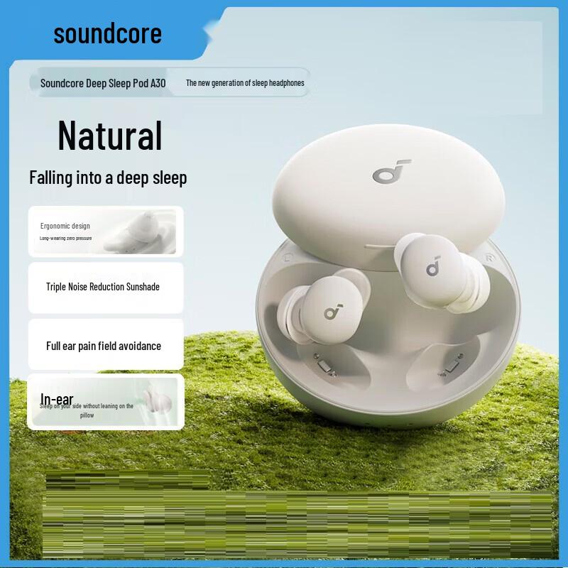Беспроводные наушники с шумоподавлением Soundcore Sleep A30