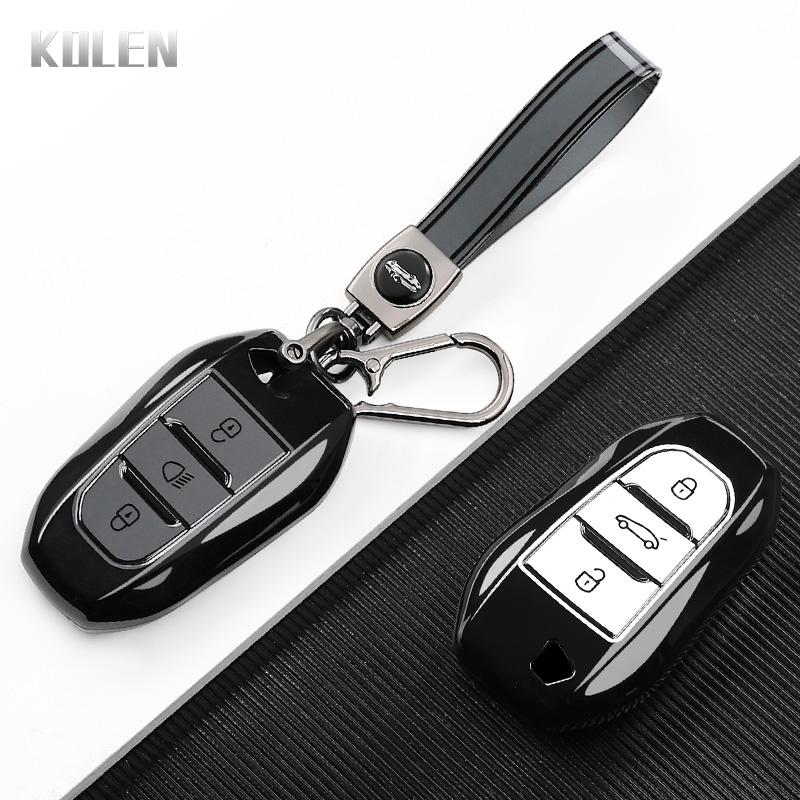 Новый ТПУ Чехол для Ключа Автомобиля Для Peugeot 2008 3008 4008 5008 308 408 508 Citroen C1 C2 C4 C6 C3-Xr Picasso Grand Ds3 Ds5 Защита