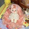 Long Curly Hair Plush Doll Wigs Clamping Idol Star Doll Hair Doll Chemical Fiber Wig  BJD Doll