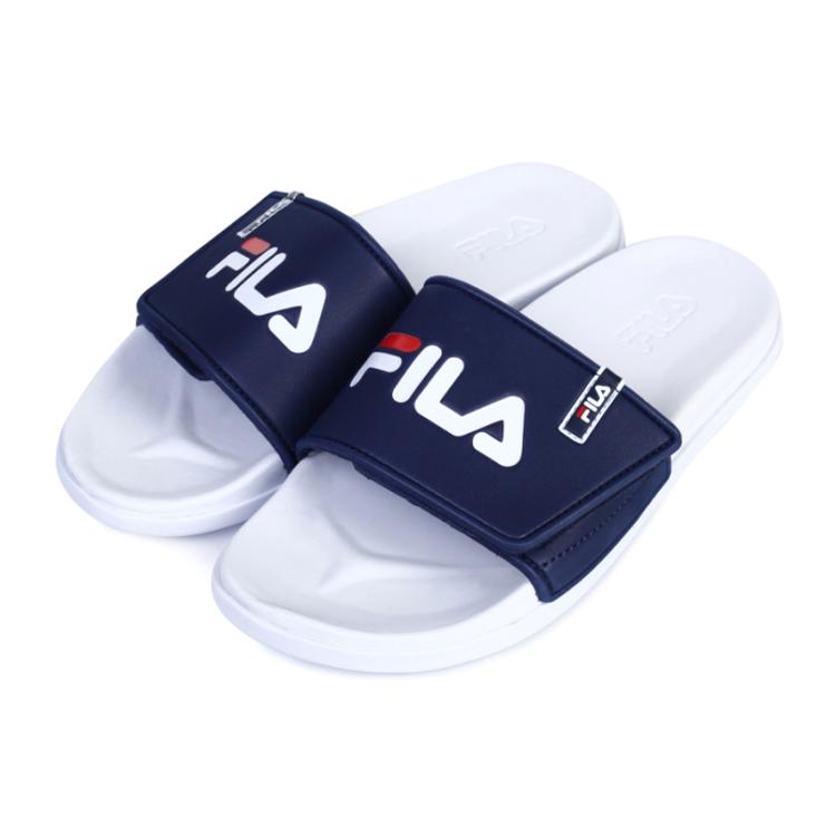 Fila Спортивные тапочки унисекс сине-белая версия 'Blue White' 1SM00556_422
