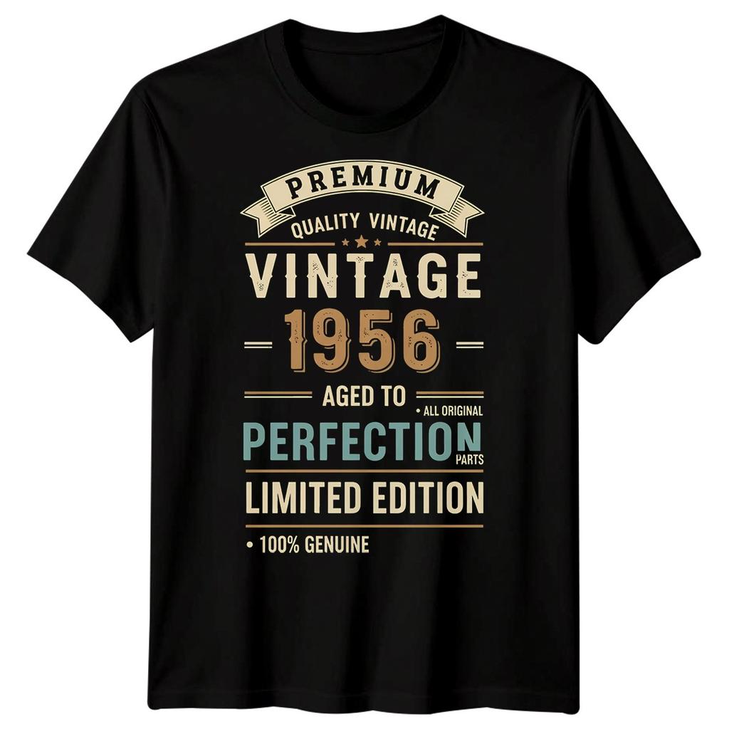Vintage 1956 All Original Parts Mens T-Shirt 70th Birthday Gift