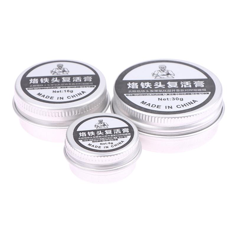 1 Pcs Soldering Iron Tip Refresher Non-Stick Tin Solder Cream Clean Paste Oxide Solder Iron Tip Refresh Tip Tinner Activator