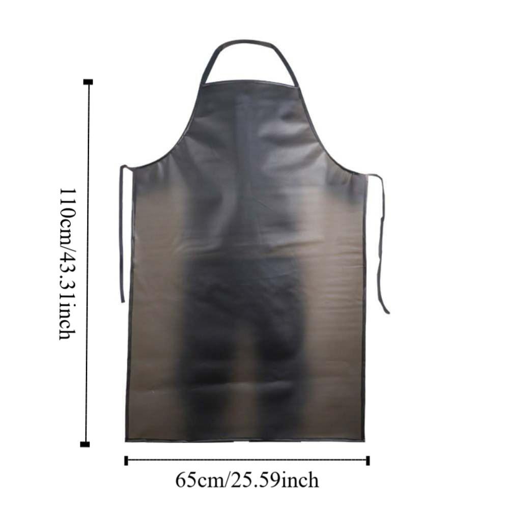 Waist Lengthened Waterproof Oil-proof Apron Labor Protection Kitchen Chef Apron  Restaurant