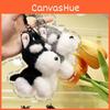 Unique Schnauzer Plush Dog Keychain Adorable And Playful Backpack Gift Accessory