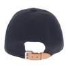 LOUIS VUITTON  M76585 cap black cotton/leather mens