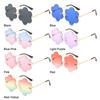 Party Favor Rimless Snowflakes Shades Photo Glasses Fashion Sun Glasses Flower Lens Sunglasses
