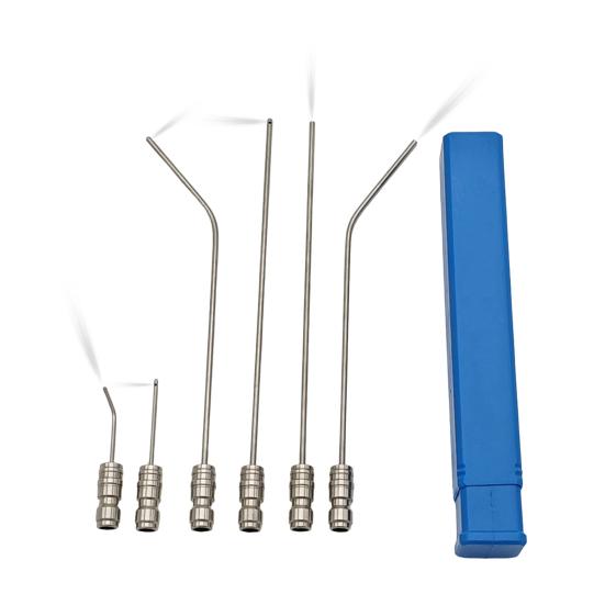 Набор насадок для мойки высокого давления Система быстрого подключения Насадка для чистки Удлинитель из нержавеющей стали для чистки кондиционеров с режимами многократного распыления