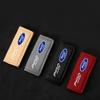 BBBO4 1pc Suede Car Roof Armrest Pull Protection Cover Gloves Door Handle For Ford Fiesta C-Max Kuga Ranger Raptor KA Fusion STTransit