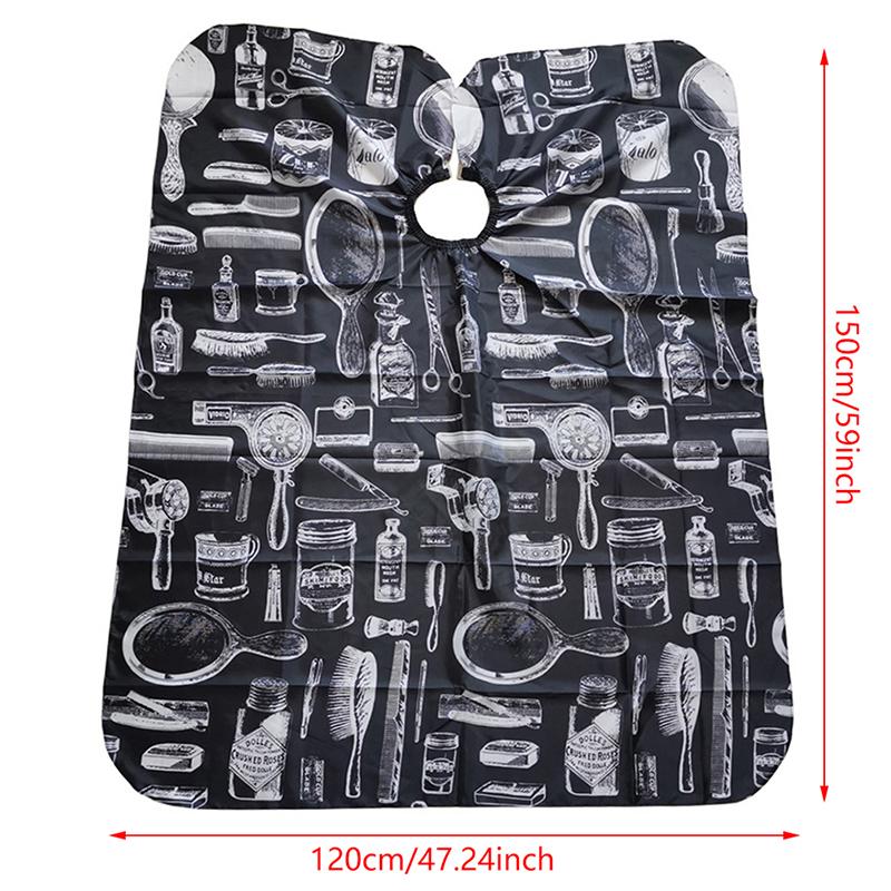 Водонепроницаемая ткань для парикмахера, накидка для парикмахера, фартук для парикмахера, стрижка