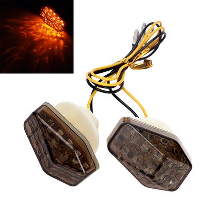 2 шт./комплект индикаторные лампы мотоциклетное освещение для Suzuki указатели поворота мигающий свет