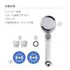 Takagi Shower Head, Water Purifier, Comfortable Shower Pita, Chlorine Removal, Water Saving, Hand-Held Water Stop, JSB222
