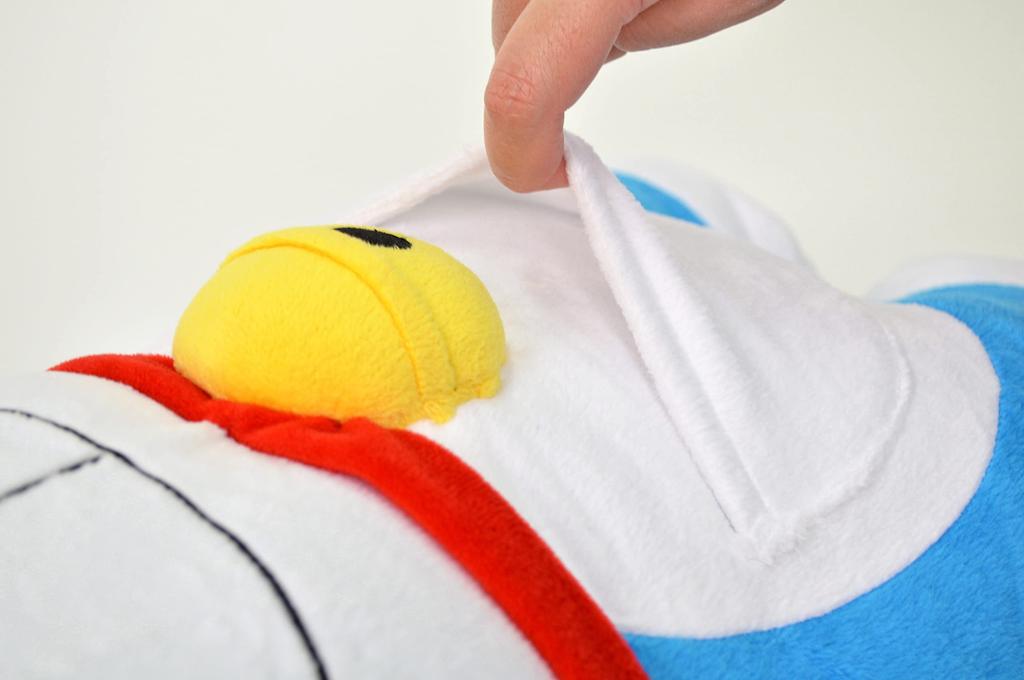 MORIPiLO Morishita Doraemon Body Pillow, Large, Approx. 70cm, Large Plush Cushion, Character Goods, Shogakukan, Blue, 4620219