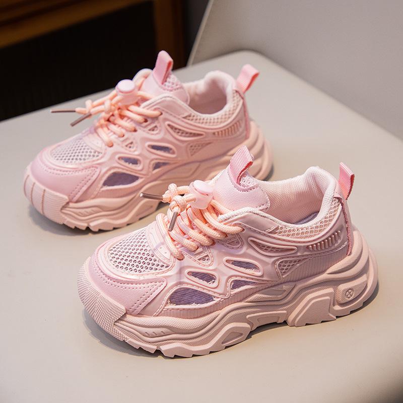 Весенние модные кроссовки для девочек среднего и большого размера с сетчатым верхом, дышащие, повседневные, симпатичные, с жемчугом, кроссовки для бега, кроссовки для студентов