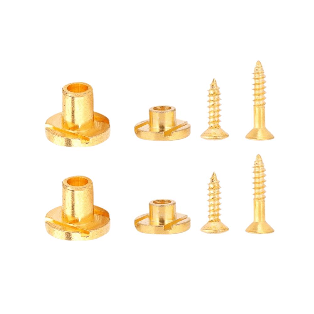 2Sets With Screw String Tree Retainer Silver Black Golden Guitar Accessory Part For Electric Guitar