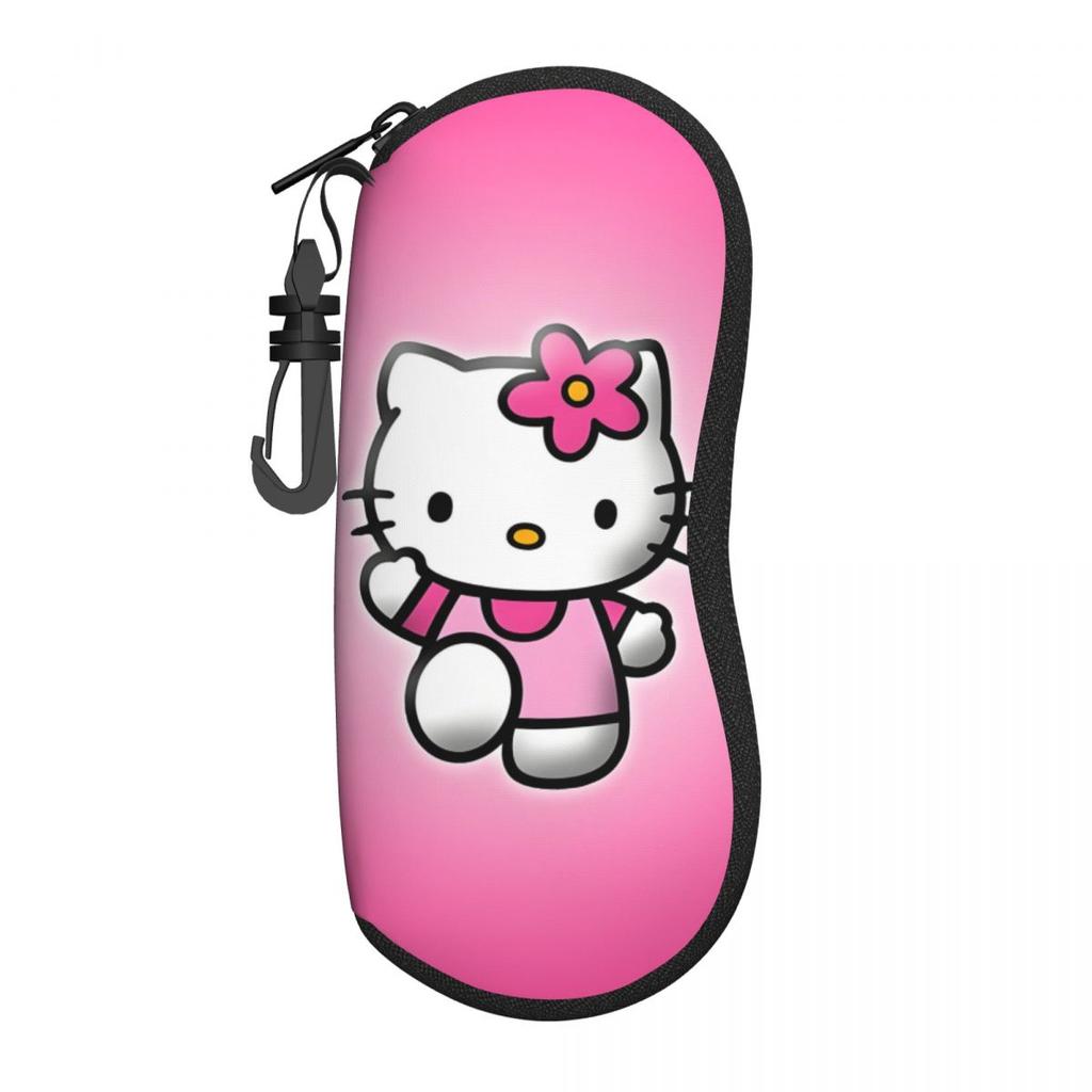 Custom Cat-Anime Cartoon Hot Sunglasses Soft Case Neoprene Zipper Shell Eyeglass Case Custom Protective Box For Glasses