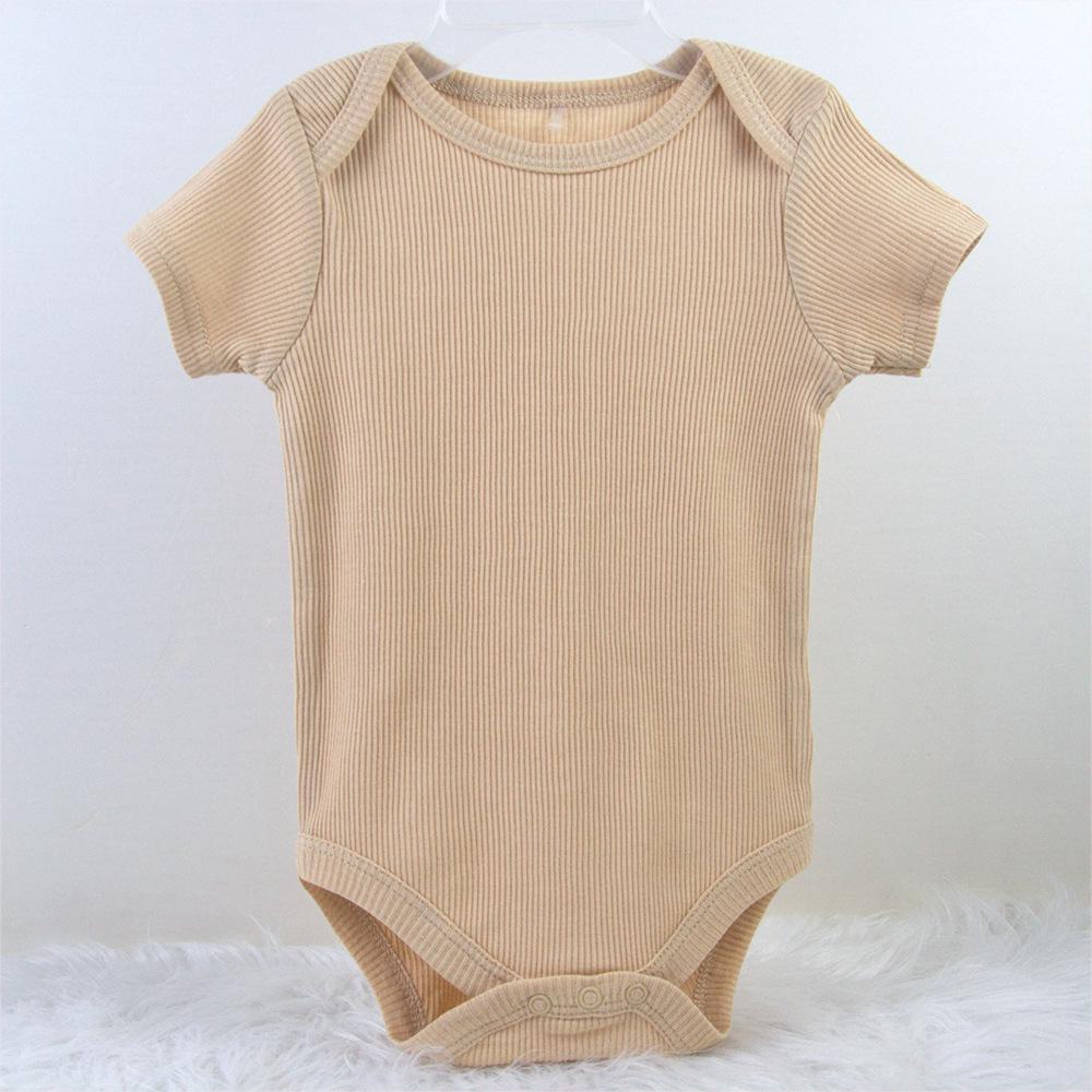 Боди для новорожденных из хлопка с треугольными чашечками для ползания