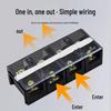 TB1503 Copper Wire Terminal Block Row with TB TC TD Terminal Posts, TC603P Connection Strip