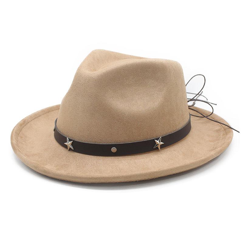 Винтажные европейские и американские мужские и женские шляпы, замшевые бархатные шляпы, новые западные джинсовые шляпы с подвернутыми полями, солнцезащитные праздничные шляпы