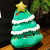 Lovely Christmas Tree Capybara Christmas Plush Toys Cute Animal Dolls Stuffed Soft for Xmas Birthday Festival Celebration