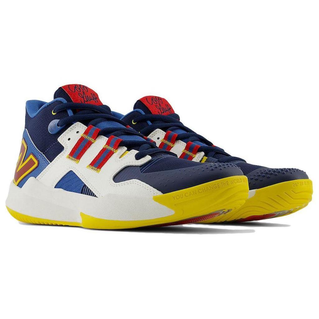 New Balance Coco CG1 Australian Open Navy Blue White Yellow Men's Tennis Shoes UCHCOCOV