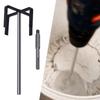 Mixing Paddle for Drill Mud and Paint Mixer Reusable Stirring Round Handle
