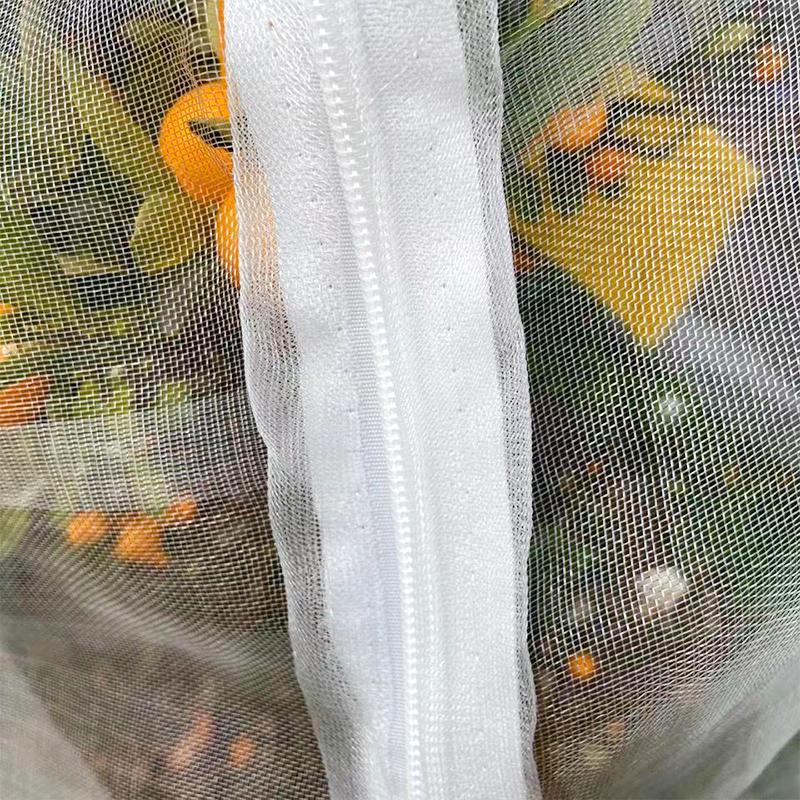 1 шт., прочная сетка для защиты от насекомых и птиц, для фруктовых деревьев, затягивающаяся на шнурок и молнию, большая, очень толстая сетка для защиты от насекомых, садовая сетка