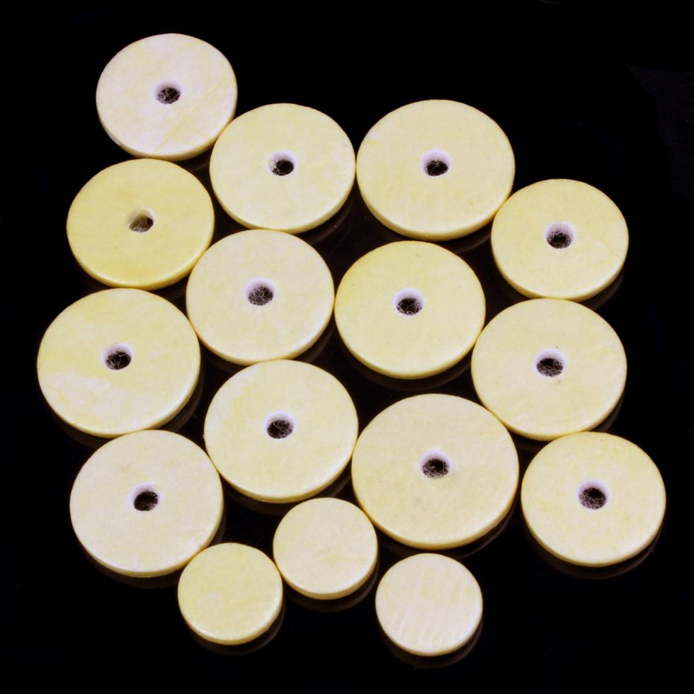 16 шт., кожаные подушечки для флейты с закрытыми отверстиями, коврик для музыкальных инструментов, аксессуары