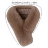 1PC Versatile Shawl Fashionable Multicolor Magnetic Suction Warm Scarf Gift Imitation Fox Fur Collar Plush