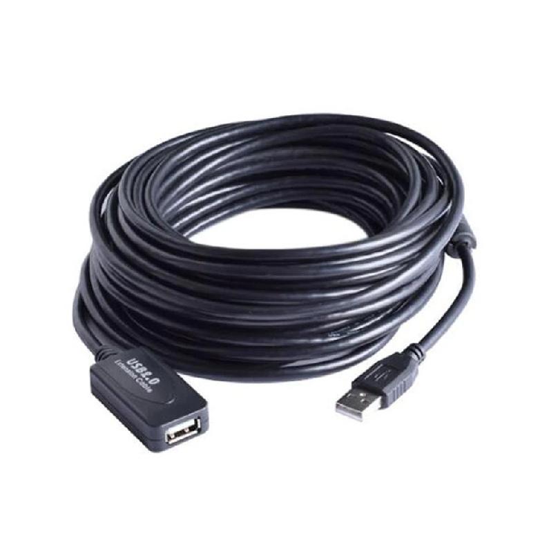 3M 5M 10M 15M 20M 25M 30M USB 2.0 Удлинительный кабель Папа-Мама Активный повторитель Удлинитель для беспроводной сетевой карты USB-адаптер Кабель