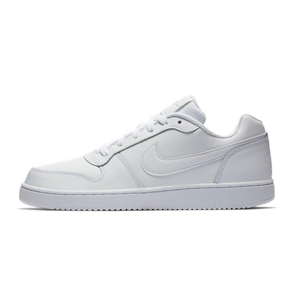 Nike EBERNON Низкие кеды для скейтборда Мужские Серый Белый Черный AQ1775-100(Команда87-)