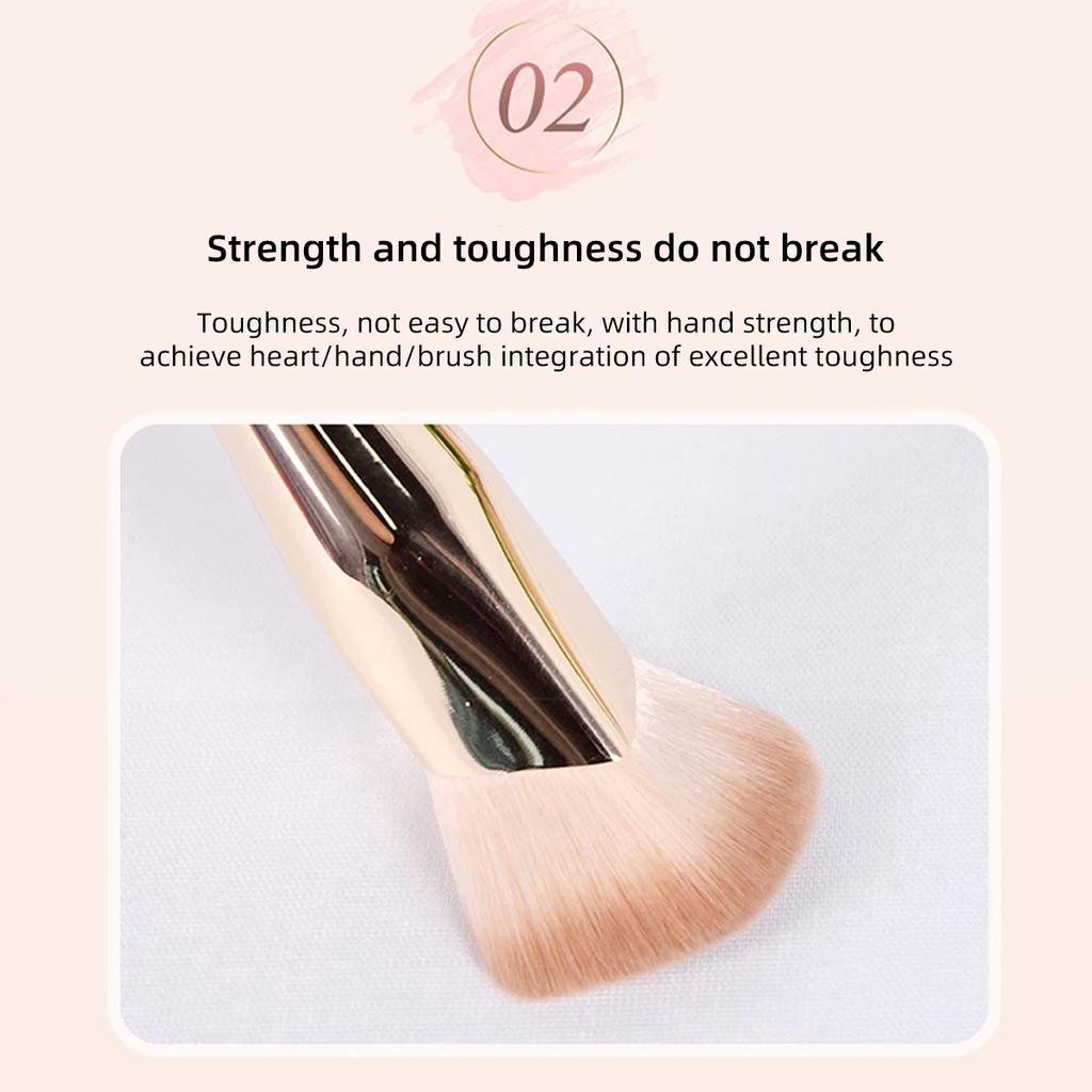 1Pc Cream Angled Foundation Makeup Brushes Liquid Detail Concealer Make Up Brushes Rhombus Cover Up Face Essential Cosmetic Tool