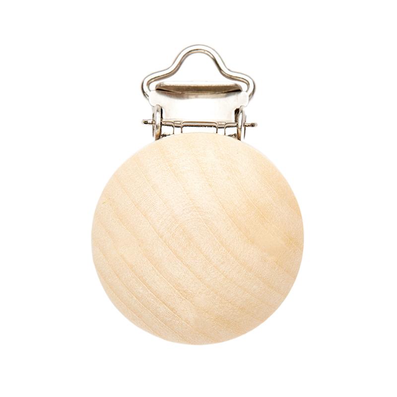 Деревянные детские зажимы для пустышек, держатель для пустышек из бука, симпатичный зажим для прорезывания зубов у младенцев, зажимы для пустышек своими руками, аксессуар