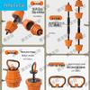 Adjustable Dumbbell Kettlebell Barbell Set