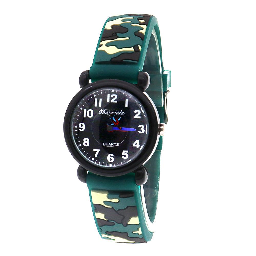 New Plane Hands Silicone Strap Kids Children Watch Students Quartz Birthday Wristwatch Clock Casual Digital Watches Boys Watch