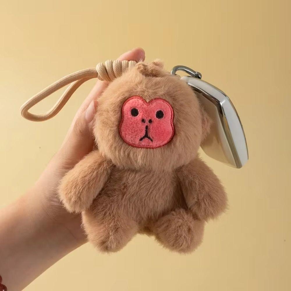 Plush Doll Monkey Plush Pendant Stuffed Animals Monkey Car Pendant Backpack Decoration