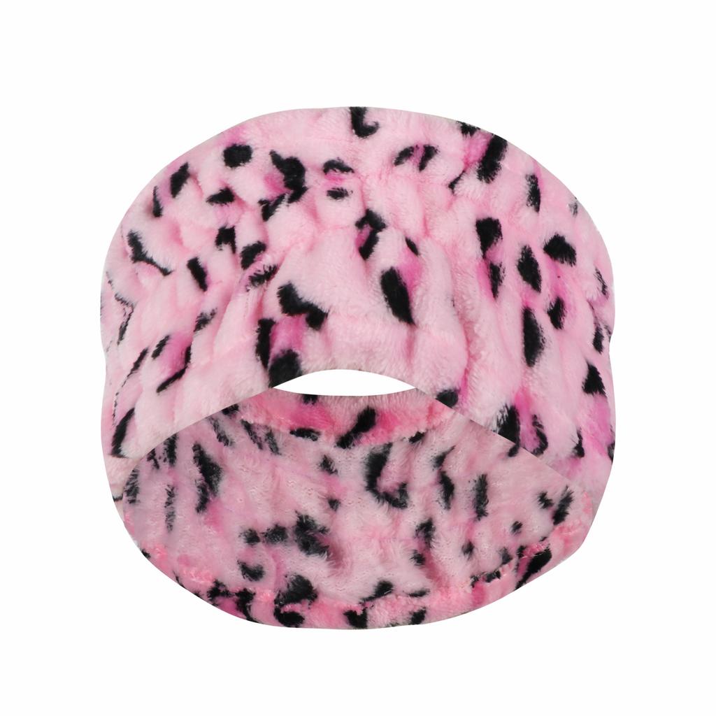 Z cross-border новая широкая повязка на голову из кораллового флиса, повязка на голову, простая плюшевая повязка на голову, однотонная широкая повязка на голову для мытья лица и аксессуары для волос.