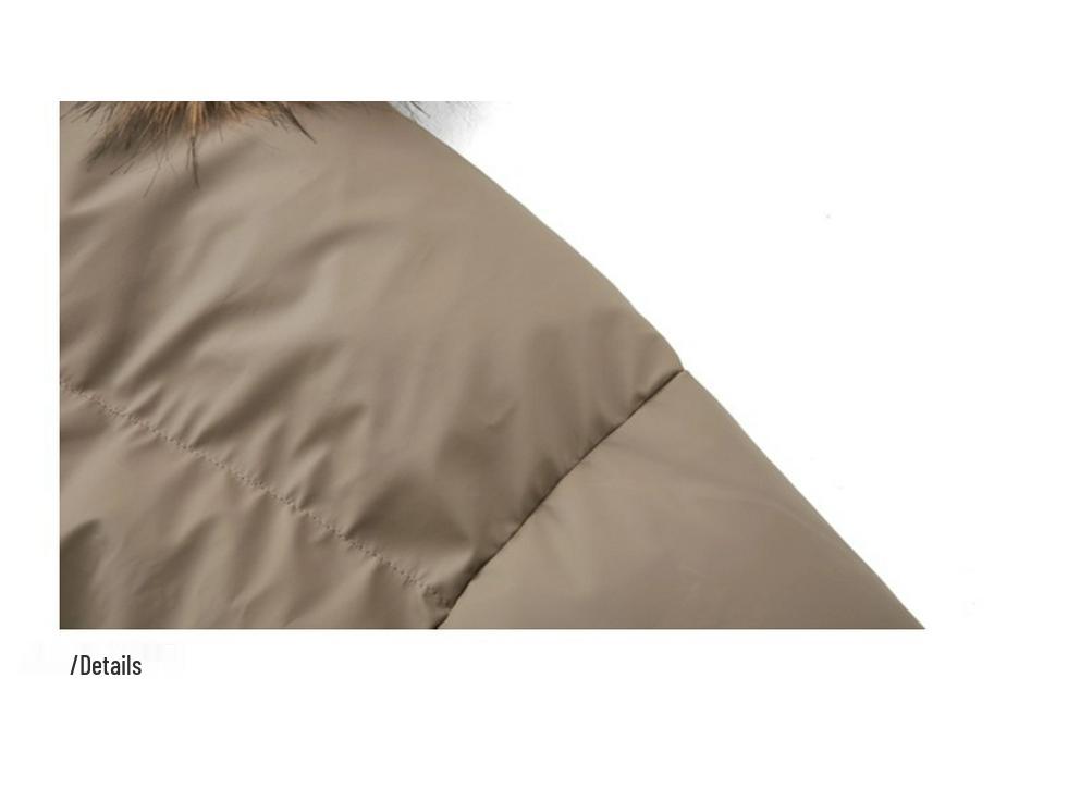 Мужская высококачественная куртка Zuo Shan Diao с капюшоном и меховым воротником, утолщенный хлопковый утеплитель, искусственная кожа, теплая куртка-пуховик